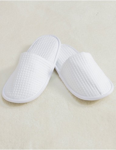 TOW-TC066-Waffle Mule Slippers